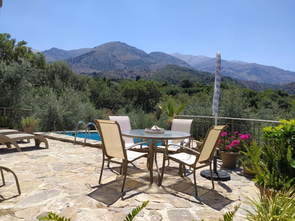 "Villa Kastania" Melidoni, Chania, Crete Ngoại thất bức ảnh