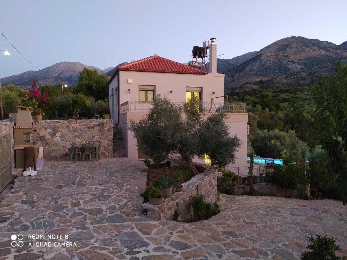 "Villa Kastania" Melidoni, Chania, Crete Ngoại thất bức ảnh