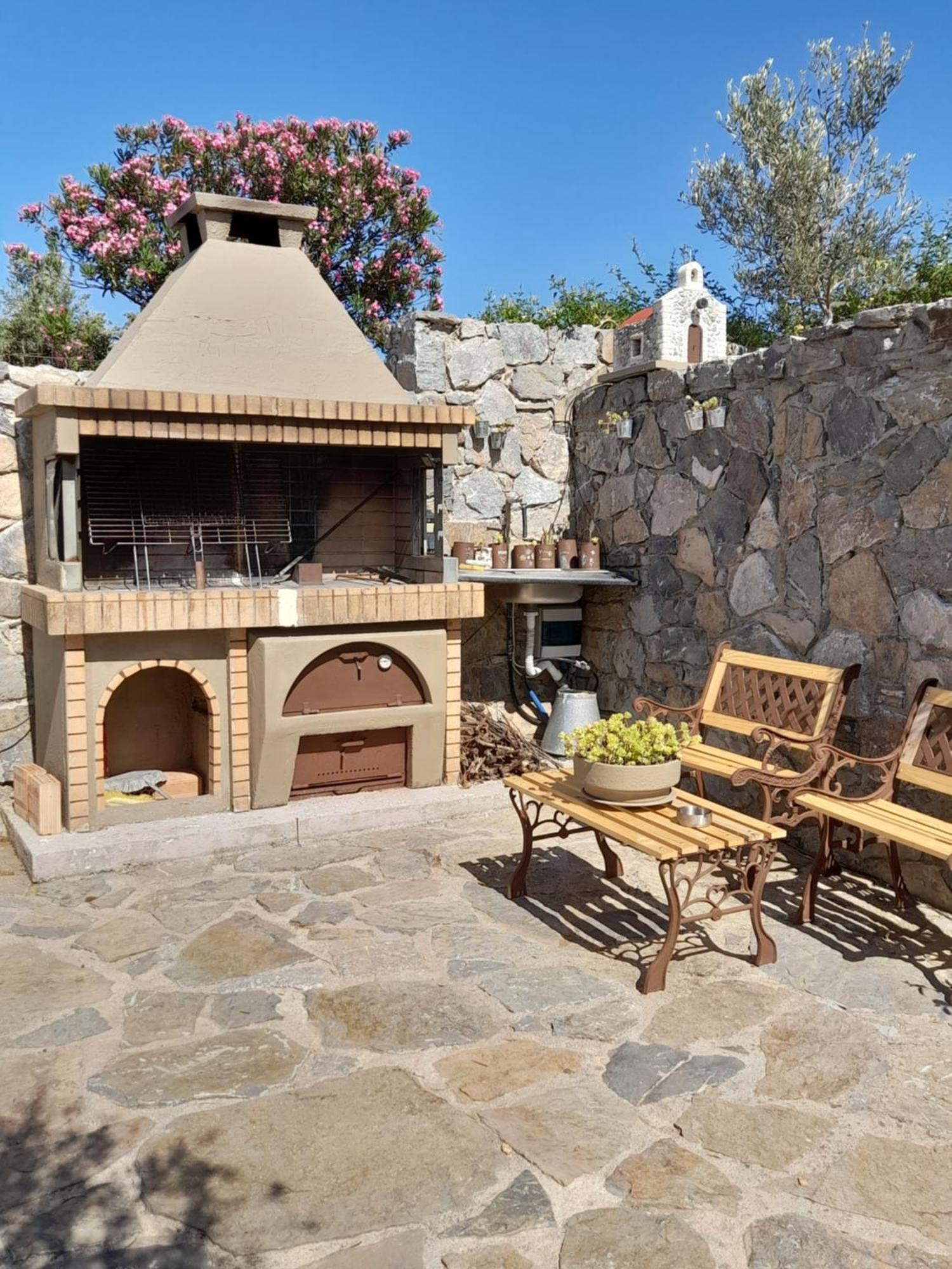 "Villa Kastania" Melidoni, Chania, Crete Ngoại thất bức ảnh