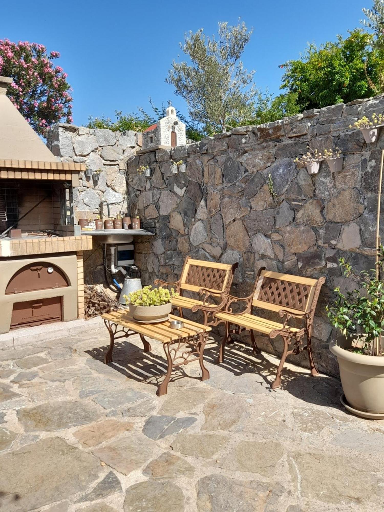 "Villa Kastania" Melidoni, Chania, Crete Ngoại thất bức ảnh